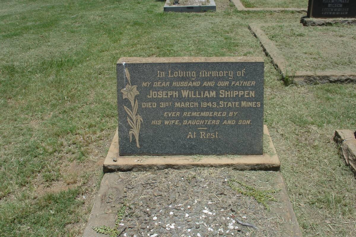 SHIPPEN Joseph William -1943