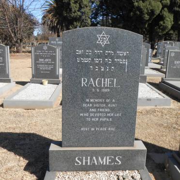 SHAMES Rachel -1989