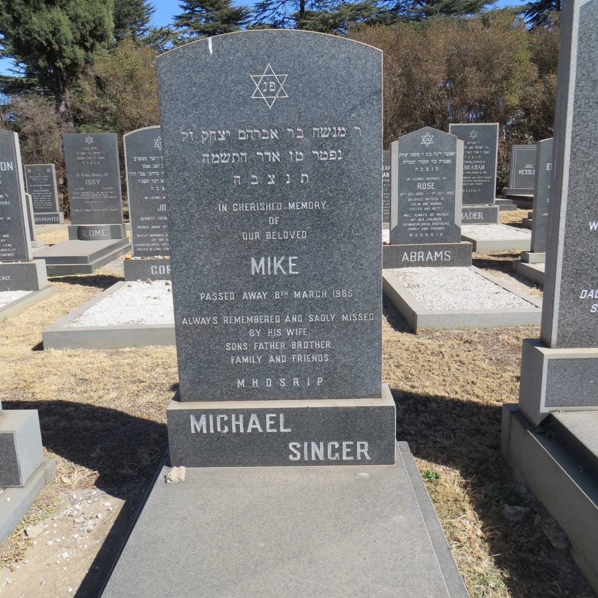 SINGER Michael -1985