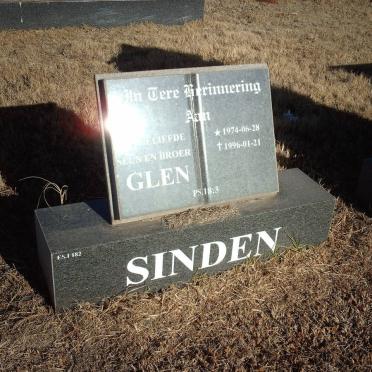 SINDEN Glen 1974-1996