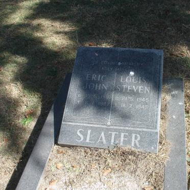 SLATER Eric John 1916-1987 :: SLATER Louis Steven -1945