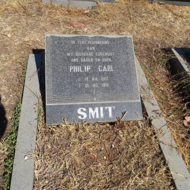 SMIT Philip Carl 1917-1991