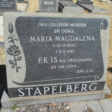 STAPELBERG Maria Magdalena 1903-1987