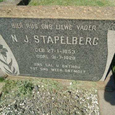 STAPELBERG N.J. 1853-1928