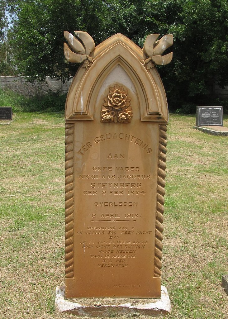 STEYNBERG Nicolaas Jacobus 1874-1918