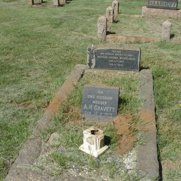 STAPELBERG Martha Jacoba -1923 :: GRAVETT 1879-19??