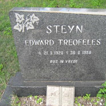 STEYN Edward Treofeles 1928-1980