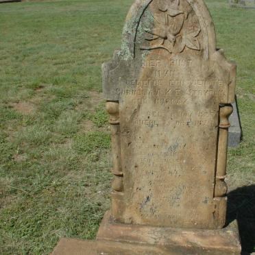 STRYDOM Cornelia A.K.E. nee MURRAY 1859-1929