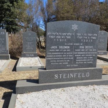 STEINFELD Jack Solomon -1985 &amp; Riva -1975