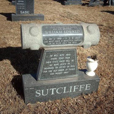 SUTCLIFFE William Edward 1958-2003