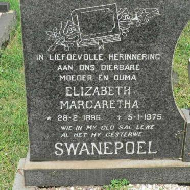 SWANEPOEL Elizabeth Margaretha 1896-1975