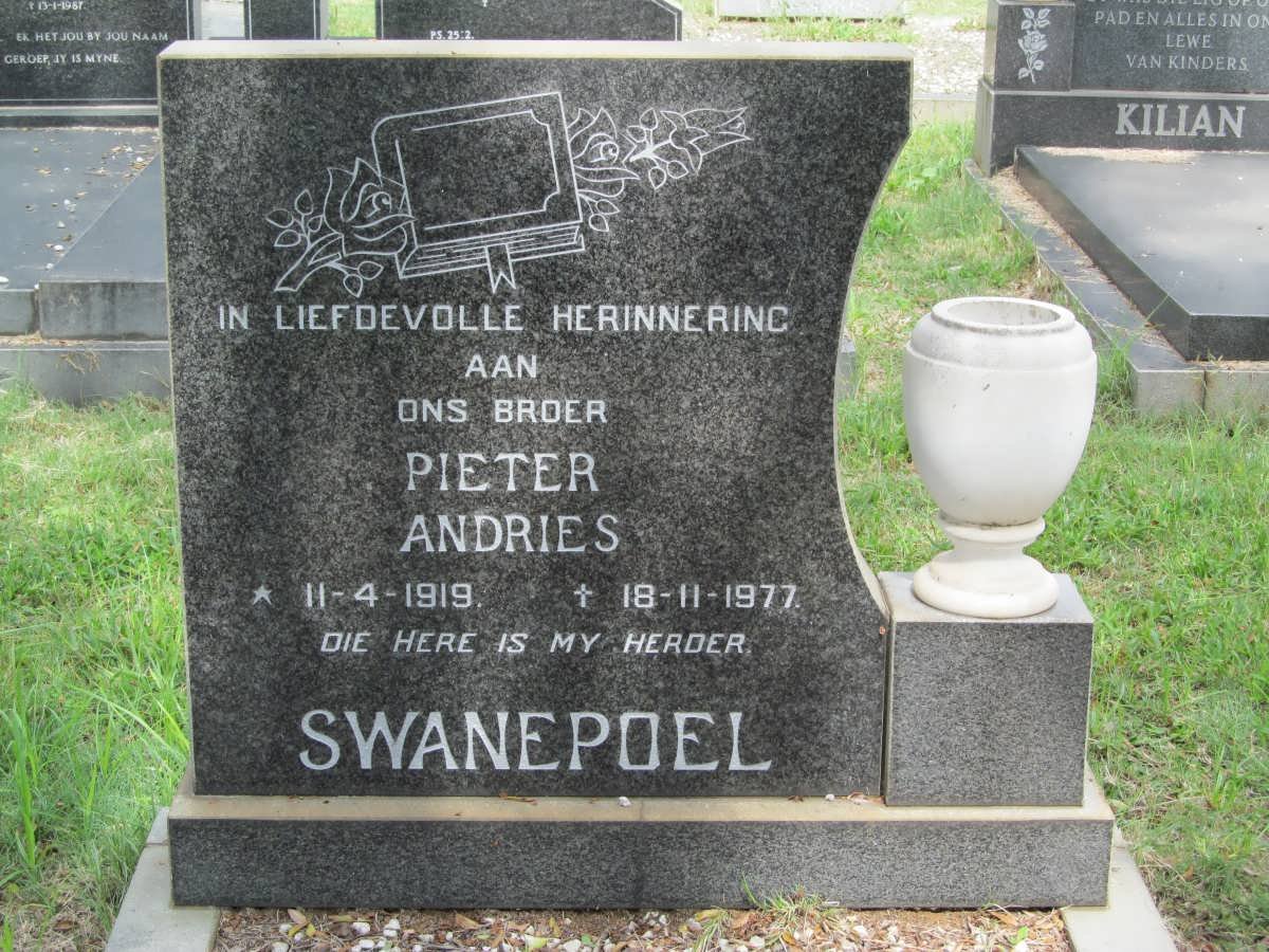 SWANEPOEL Pieter Andries 1919-1977