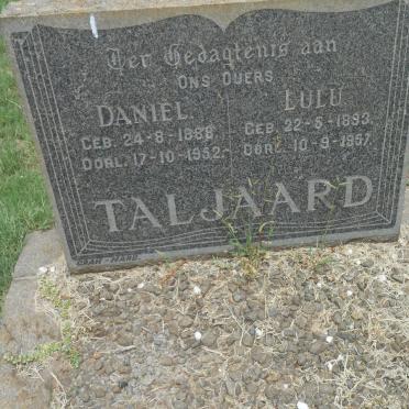 TALJAARD Daniel 1888-1952 &amp; Lulu 1893-1957