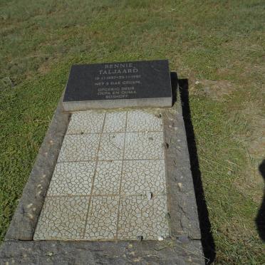 TALJAARD Bennie 1937-1937