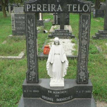 TELO Virginia Rodrigues Pereira 1910-1975