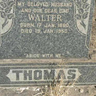 THOMAS Walter 1880-1950