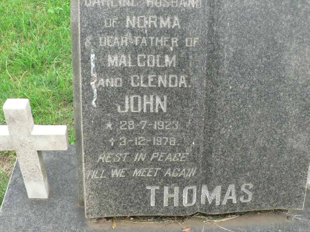 THOMAS John 1923-1978