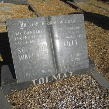 TOLMAY Solomon Wallace 1904-1981 &amp; Lilly 1908-2000