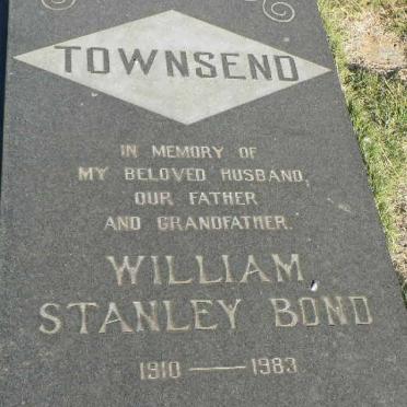 TOWNSEND William Stanley Bond 1910-1983