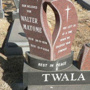 TWALA Walter Matome 1974-2004