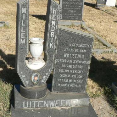 UITENWEERDE Willem Hendrik 1976-1992