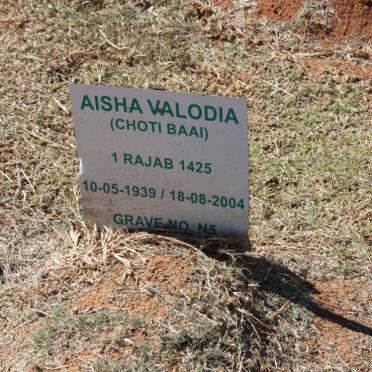 VALODIA Aisha 1939-2004