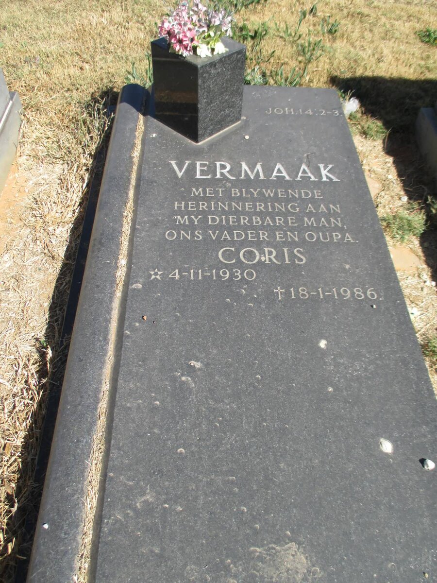 VERMAAK Coris 1930-1986