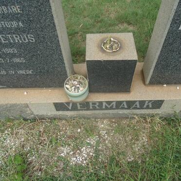 VERMAAK Solomon Petrus 1903-1965 &amp; Franciska Magdalena 1908-1993