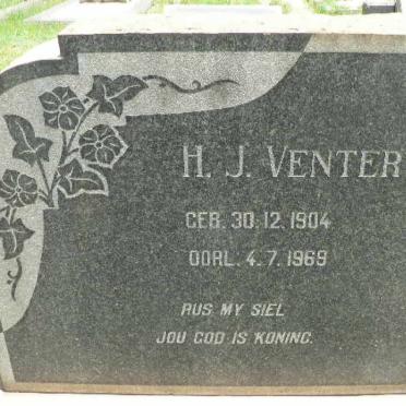 VENTER H.J. 1904-1969