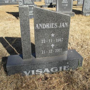 VISAGIE Andries Jan 1947-2003