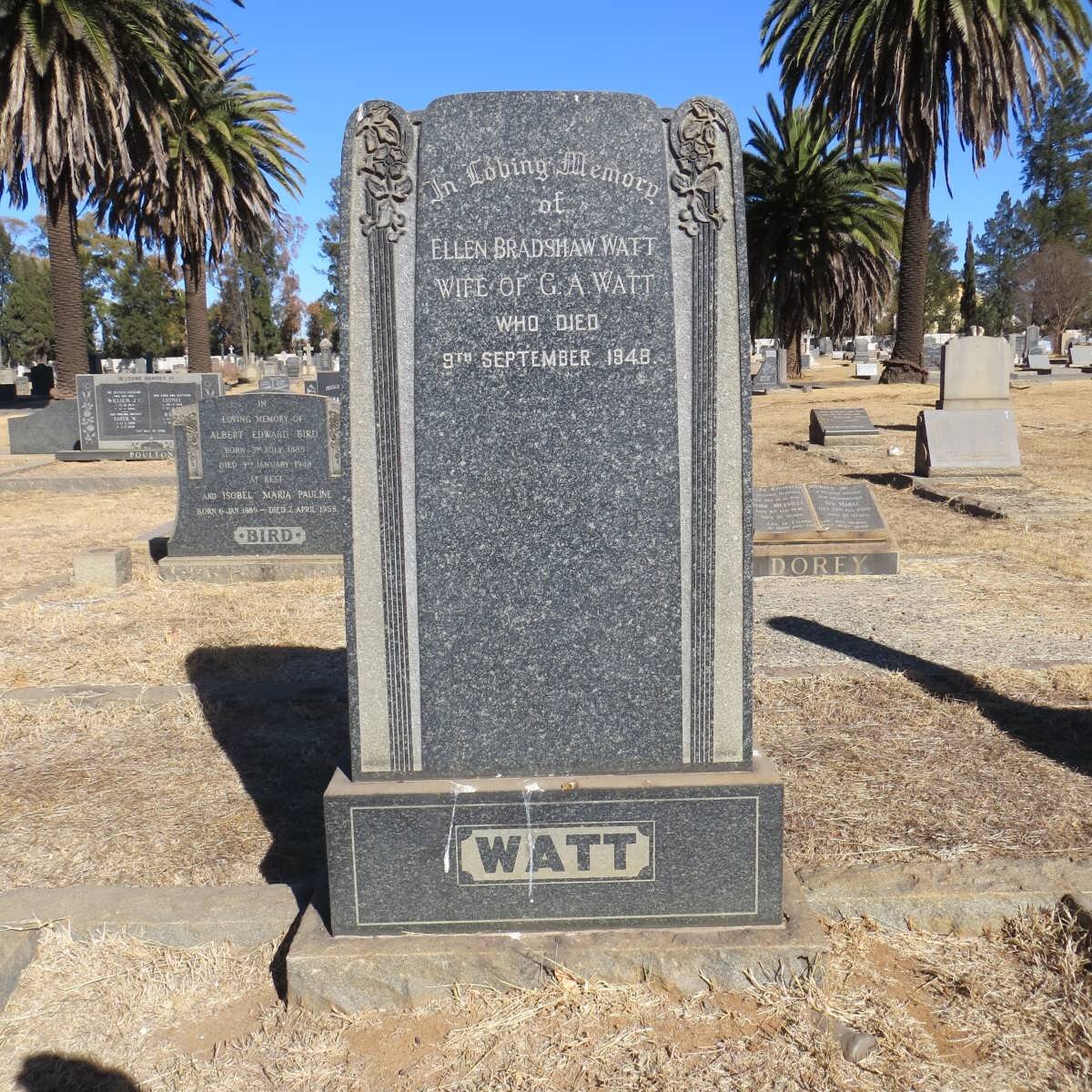 WATT Ellen Bradshaw -1948