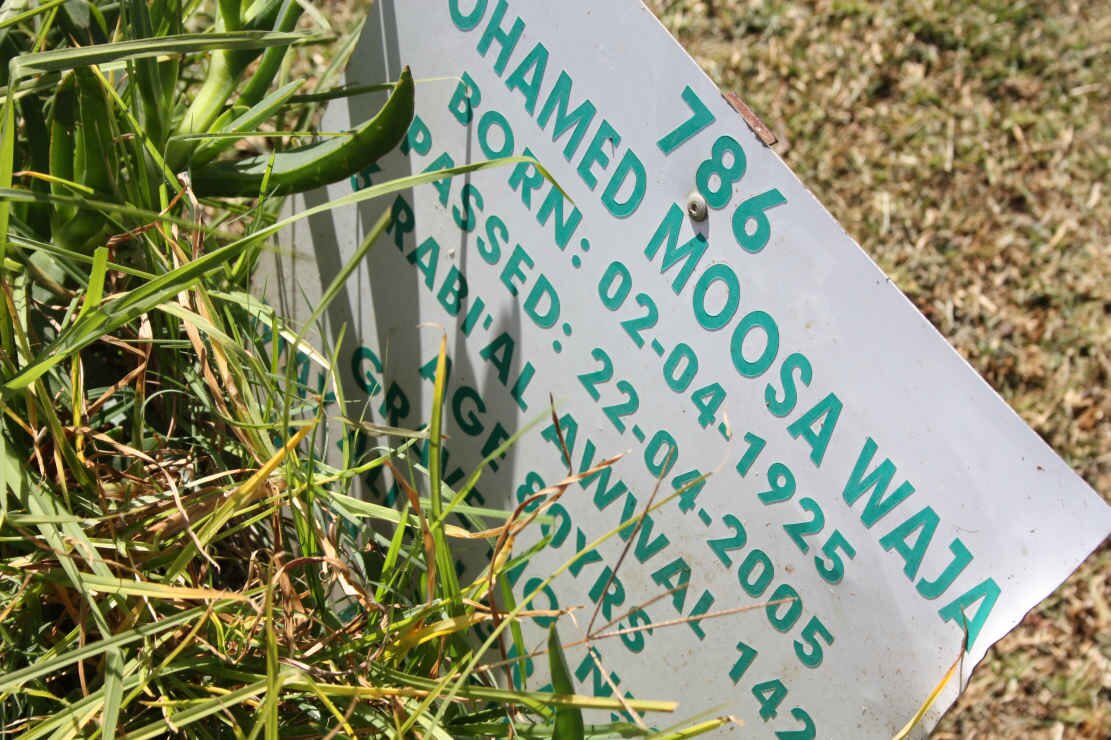 WAJA Mohamed Moosa 1925-2005