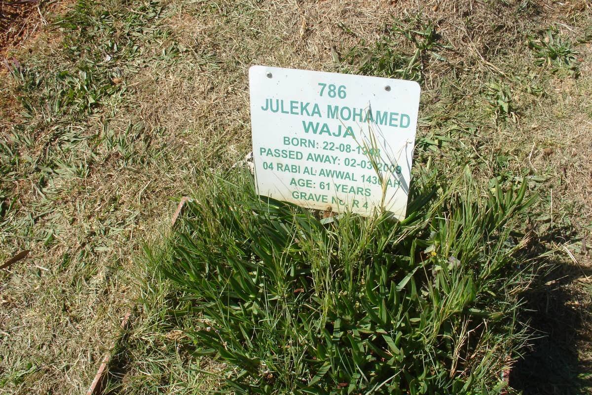 WAJA Juleka Mohamed 1948-2009