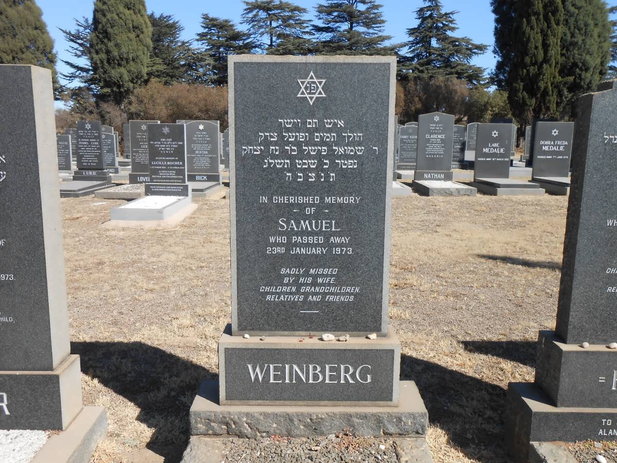 WEINBERG Samuel -1973