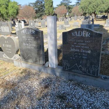 WESTHUIZEN Johan Dawid, van der 1923-1989 &amp; Maria Jacoba 1928-