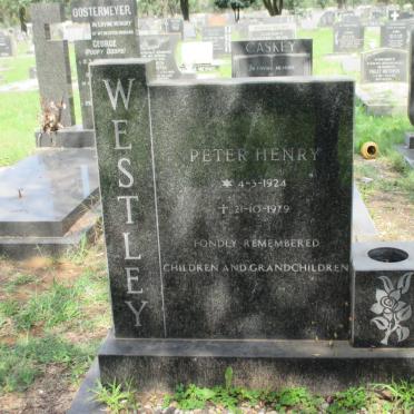 WESTLEY Peter Henry 1924-1979