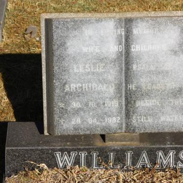 WILLIAMS Leslie Archibald 1919-1982