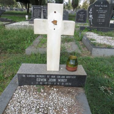 WINER Edwin John 1975-1976