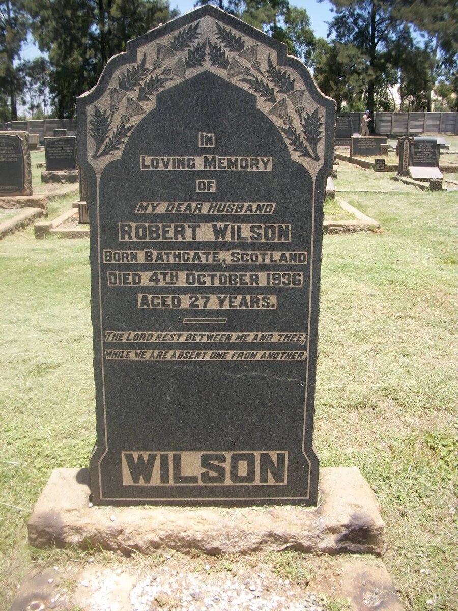WILSON Robert -1936