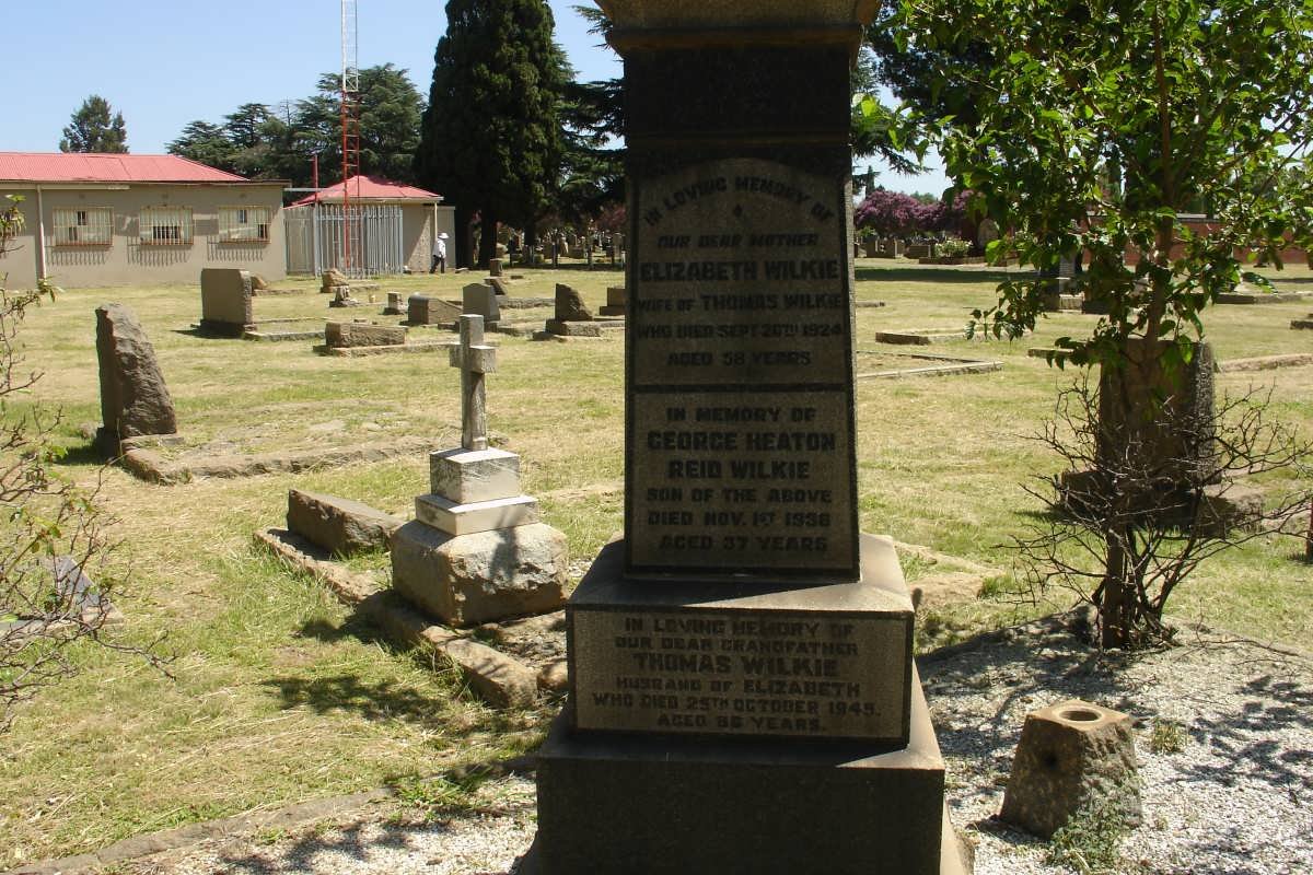 WILKIE Thomas -1945 &amp; Elizabeth -1924 :: WILKIE George Heaton Reid -1938