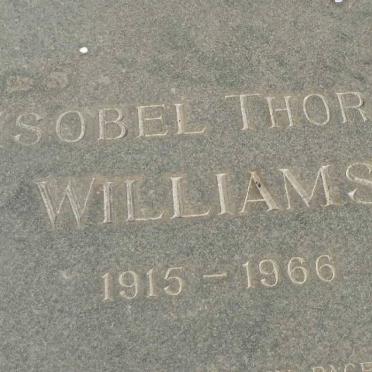 WILLIAMS Isobel Thora 1915-1966