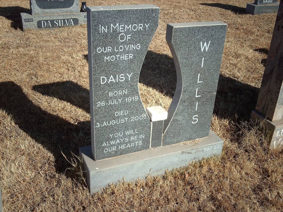 WILLIS Daisy 1919-2003