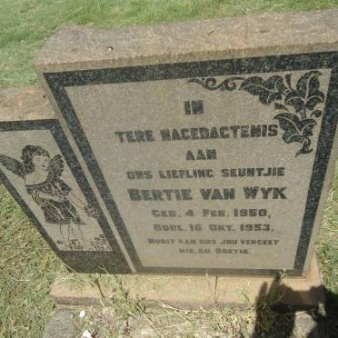 WYK Bertie, van 1950-1953