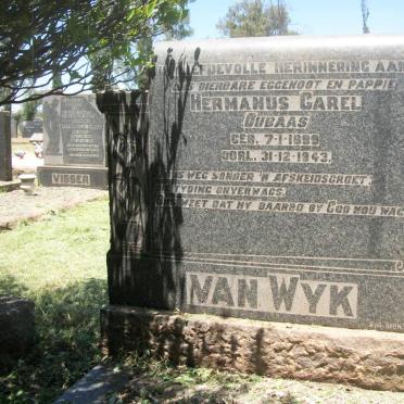 WYK Hermanus Carel, van 1899-1943