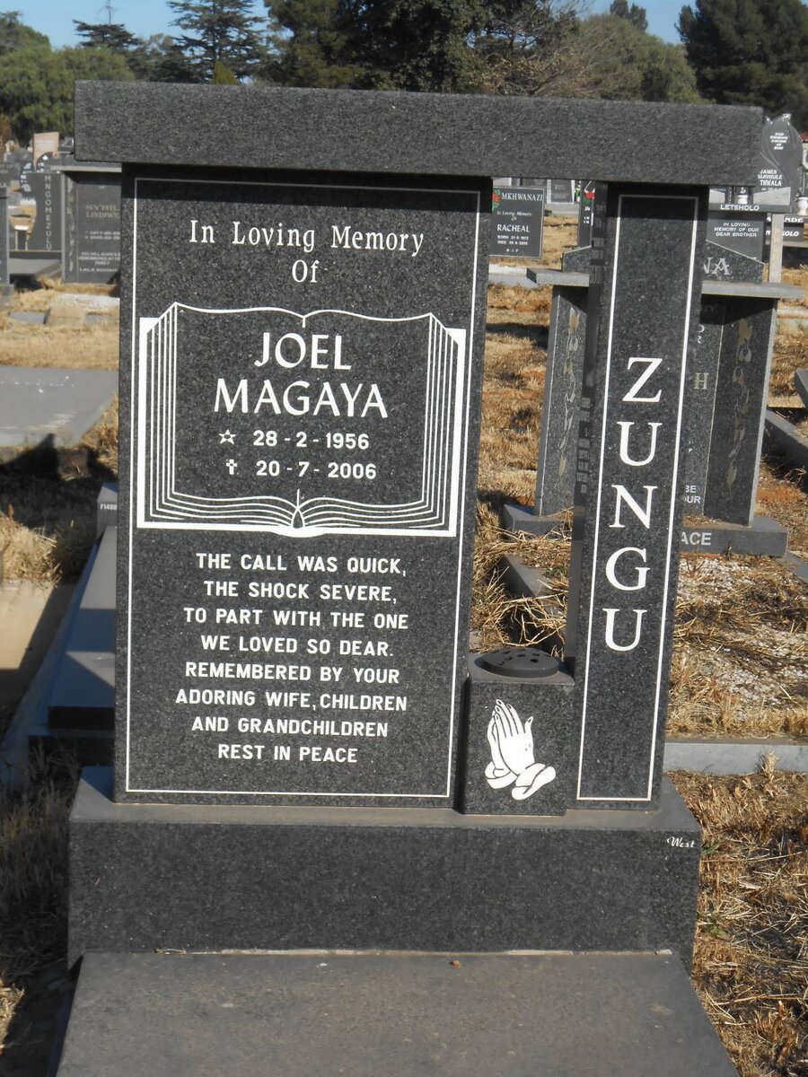 ZUNGU Joel Magaya 1956-2006