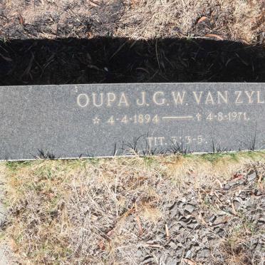ZYL J.G.W., van 1894-1971