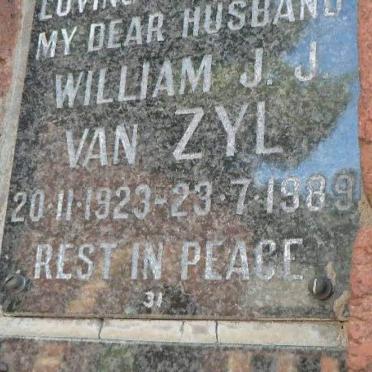 ZYL William J.J., van 1923-1989