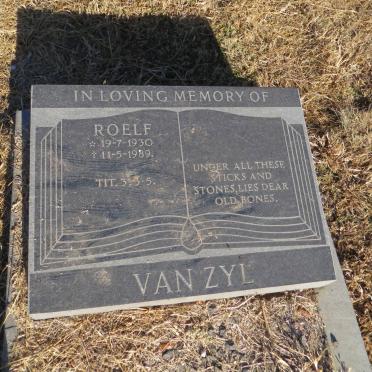 ZYL Roelf, van 1930-1989