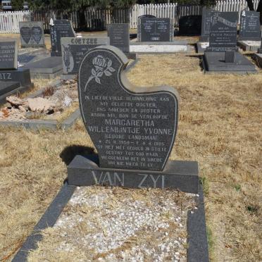 ZYL Margaretha Willemijntje Yvonne, van nee LANDSMAN 1950-1985