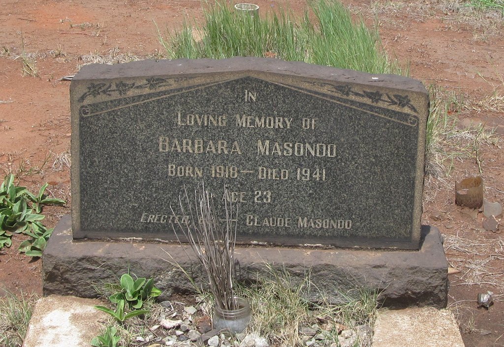 MASONDO Barbara 1918-1941